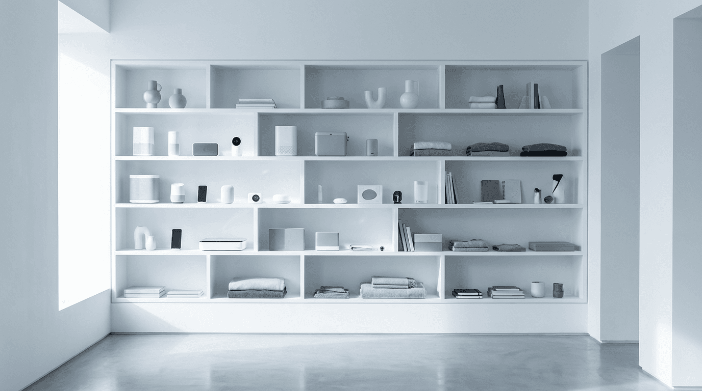 Wide product inventory display