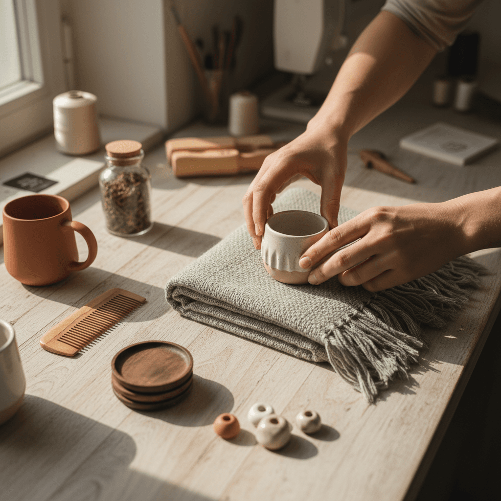 Residential fixtures and finishes display